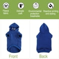 thumbnail image 3 of Sudadera para Perros con Capucha Ropa de Mascotas Primavera/Otoño/Invierno Abrigo Cálido Azul M, 3 of 7