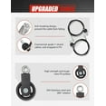thumbnail image 2 of JoanKaren Folding Squat Rack with LAT Pulldown System Exercise Power Cages,Landmine and Pull Up Bar,Black&Red, 2 of 9