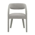 thumbnail image 5 of Side Dining Chair, Taupe Gray, Fabric, Kitchen Cafe Bistro Hospitality Restaurant, Modern Contemporary HB35943, 5 of 10