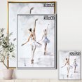 thumbnail image 2 of Aquarelles Ballerines Danse II - Toile Encadrée Pays Français, 2 of 3