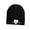 Black A, variant on ZQUUVOU Heart Beanie Hat for Men Women Embroidery Slouchy Knit Beanie Hat Fall Winter Warm Lightweight Hat Skull Cap White A