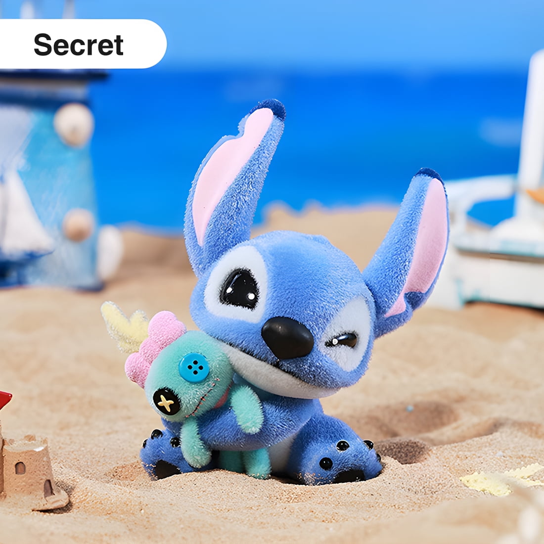 MINISO Disney Lilo & Stitch Colletion Velvety Blind Box Figure CPlush stuffed animals Figurines Collectible Surprise Box Gift Single Box