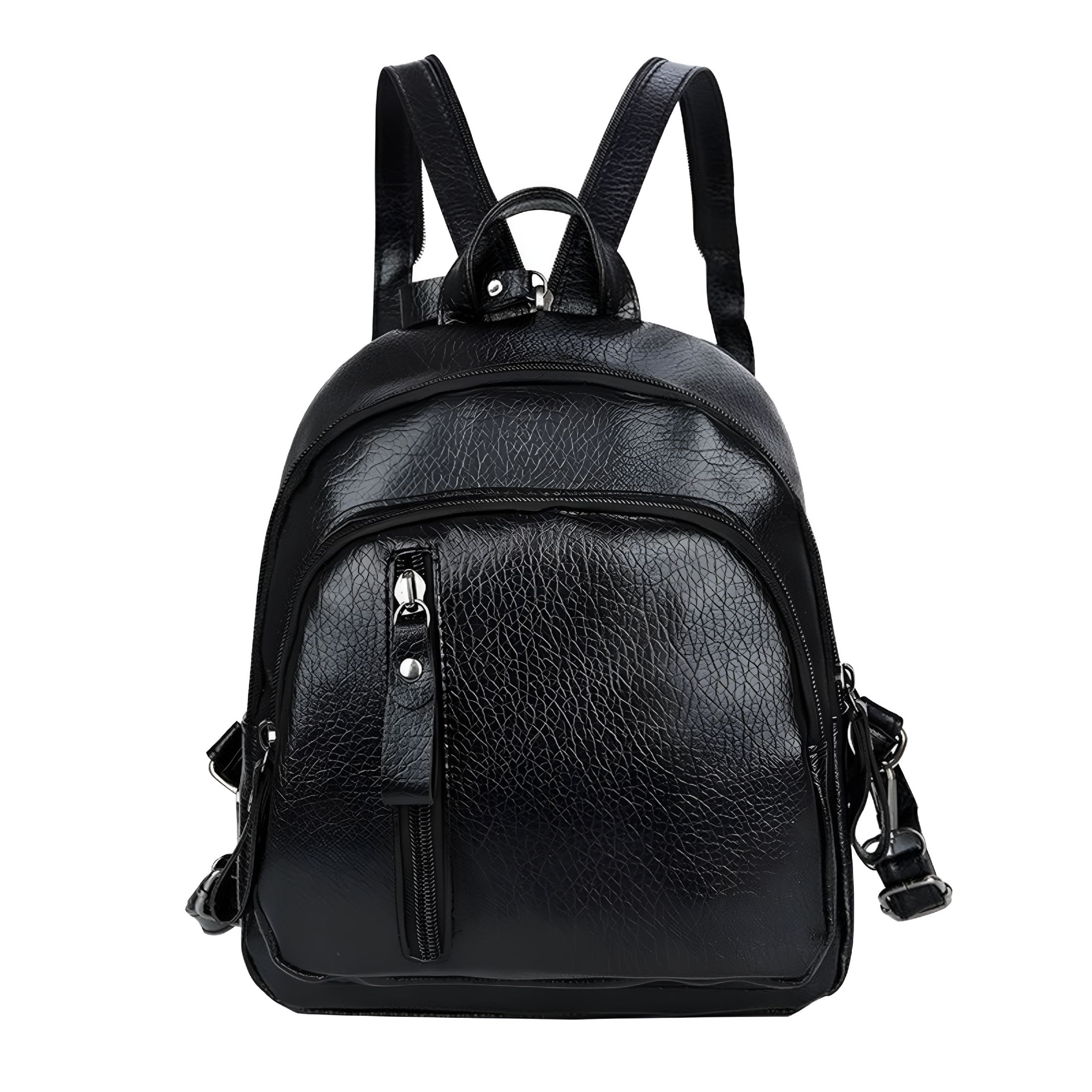4825 Fashion Backpack Soft Leather Backpack Purse Shoulder Travel Daypacks Womens Cognac Brown Leather Convertible Backpack Shoulder  main image 3