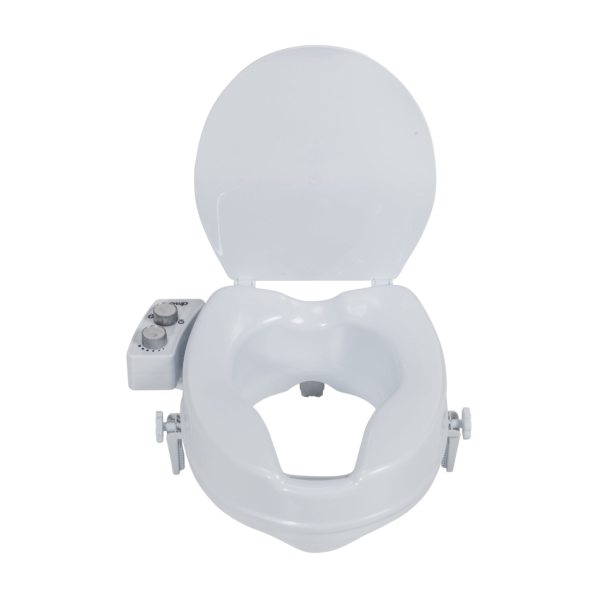 Drive Medical PreserveTech Raised Toilet Seat with Bidet, Ambient Water