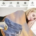 thumbnail image 3 of HENGT Bald Eagle Blanket American Eagle Decor Throw Blanket Bald Eagle Blanket Gifts for Men Super Warm Soft Plush Lightweight Flannel Blanket Winter Couch Bedding Blanket for Kids Adults, 3 of 6
