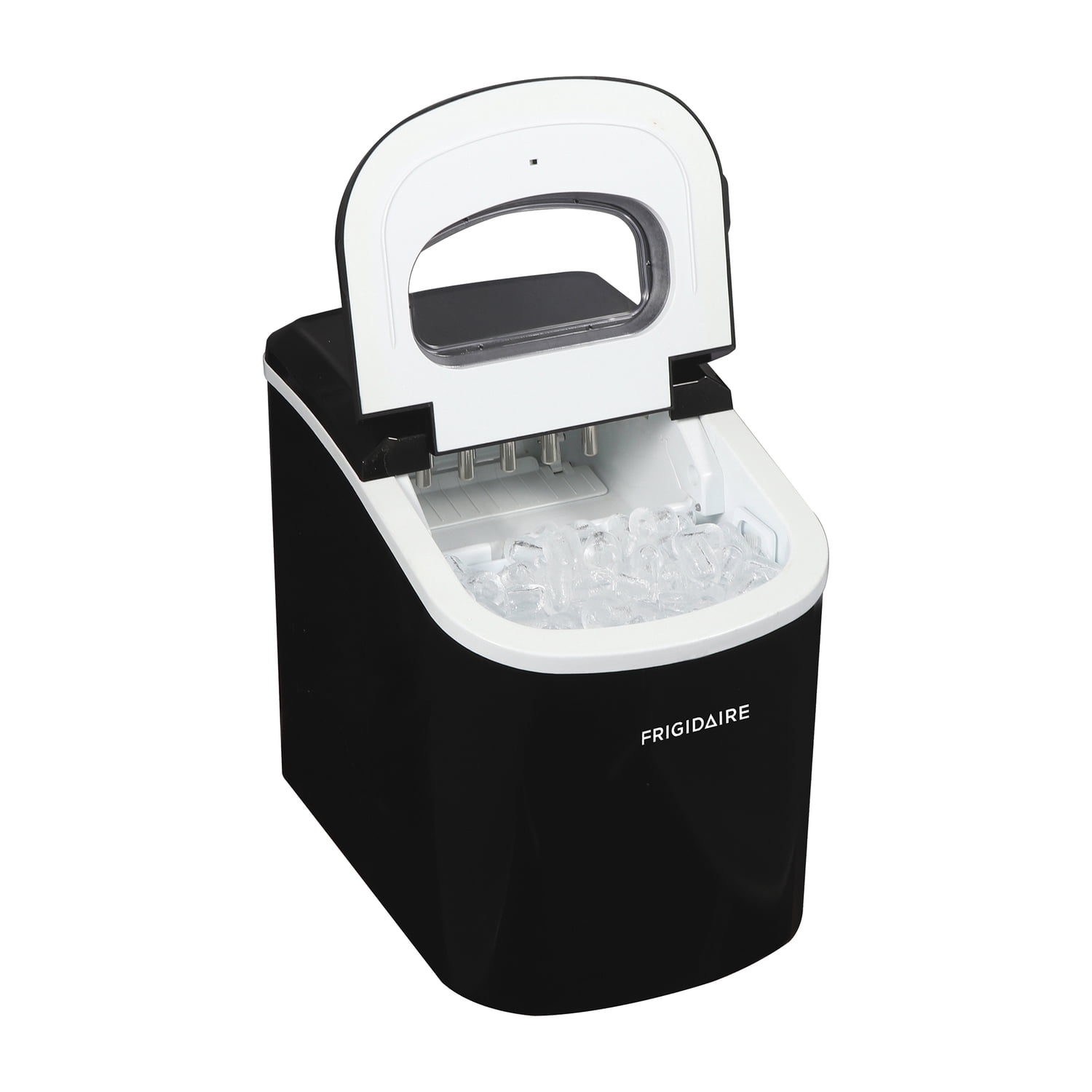 Frigidaire 200-Watt 26 Lbs. per Day Portable Compact Ice Maker, Black