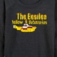 thumbnail image 3 of The Beatles - Yellow Submarine Logo - Women's Lightweight French Terry Long Sleeve Shirt, 3 of 6