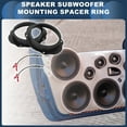 thumbnail image 2 of Unique Bargains Speaker Spacer Ring Tweeter Speaker Spacer Adator for FORD FOCUS 2004-2010 2 Set, 2 of 7