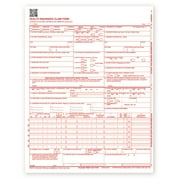 NEW CMS 1500 Claim Forms - 8,500 Sheets (02/12 Version) for Laser or Inkjet Printers By Jaxplaza