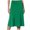 Green#2, variant on LEBONYARD Casual Skirt with Pockets,Fashionable Women's Spring/Summer Pullover High Waist Half Dress Blue S