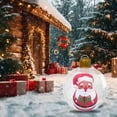 thumbnail image 6 of Hometravel Inflatable Christmas Ball Decor, Thickened Transparent PVC Holiday Decoration, Large Outdoor Toy Sphere for Party and Garden Display, 6 of 6