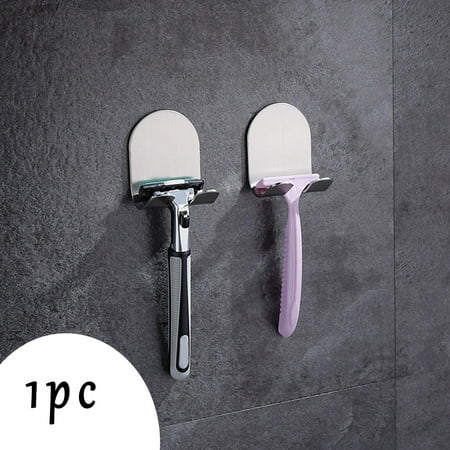 

Holder for Shower Steel Self Adhesive Waterproof Bathroom Wall Hook for
