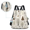 thumbnail image 5 of FORMRS Women's Travel Backpack Purse Anti-Theft Hidden Pockets Casual Shoulder Bag, Winter Forest, 5 of 7