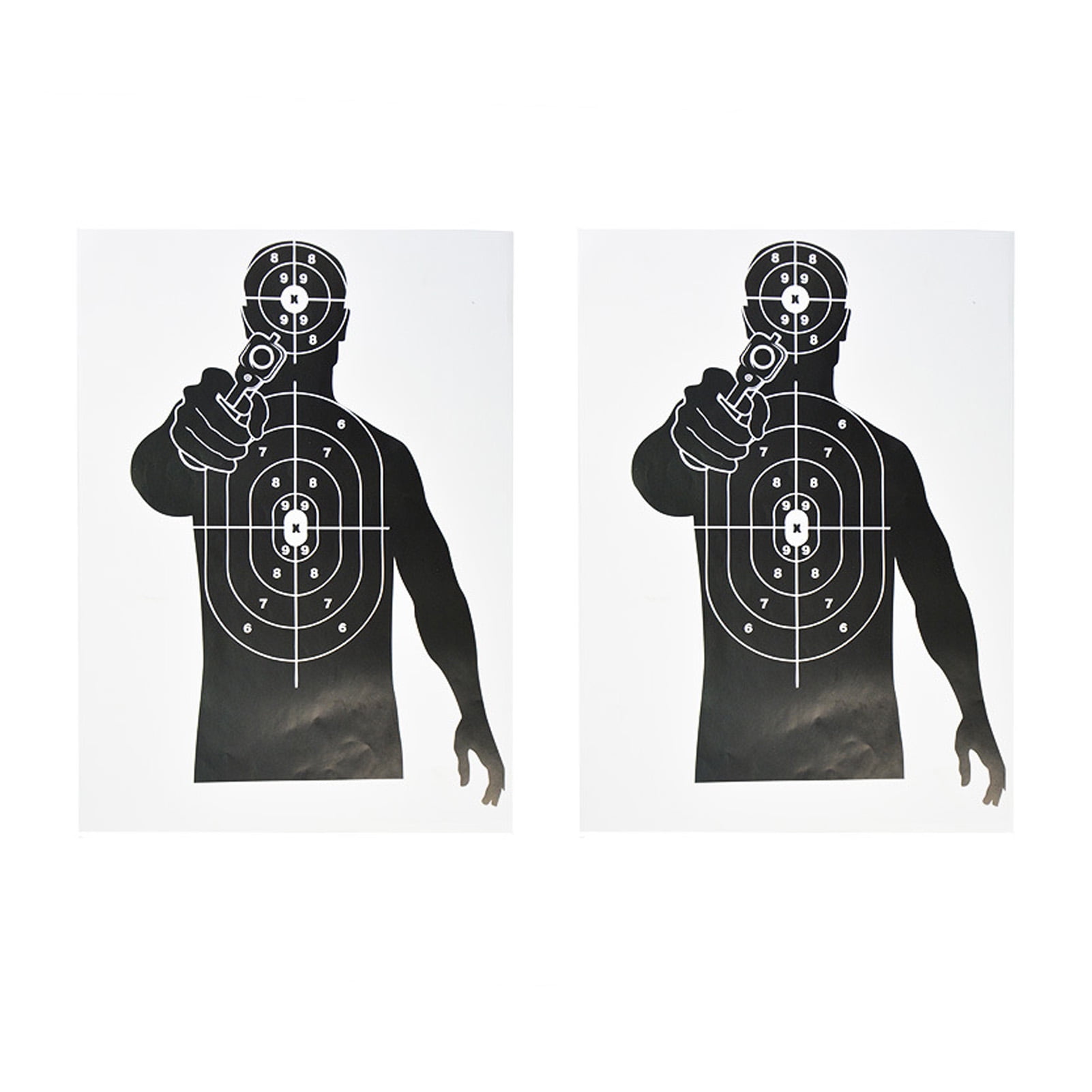 Target Papers Paper Targets For Shooting Range Target Practice Shooting