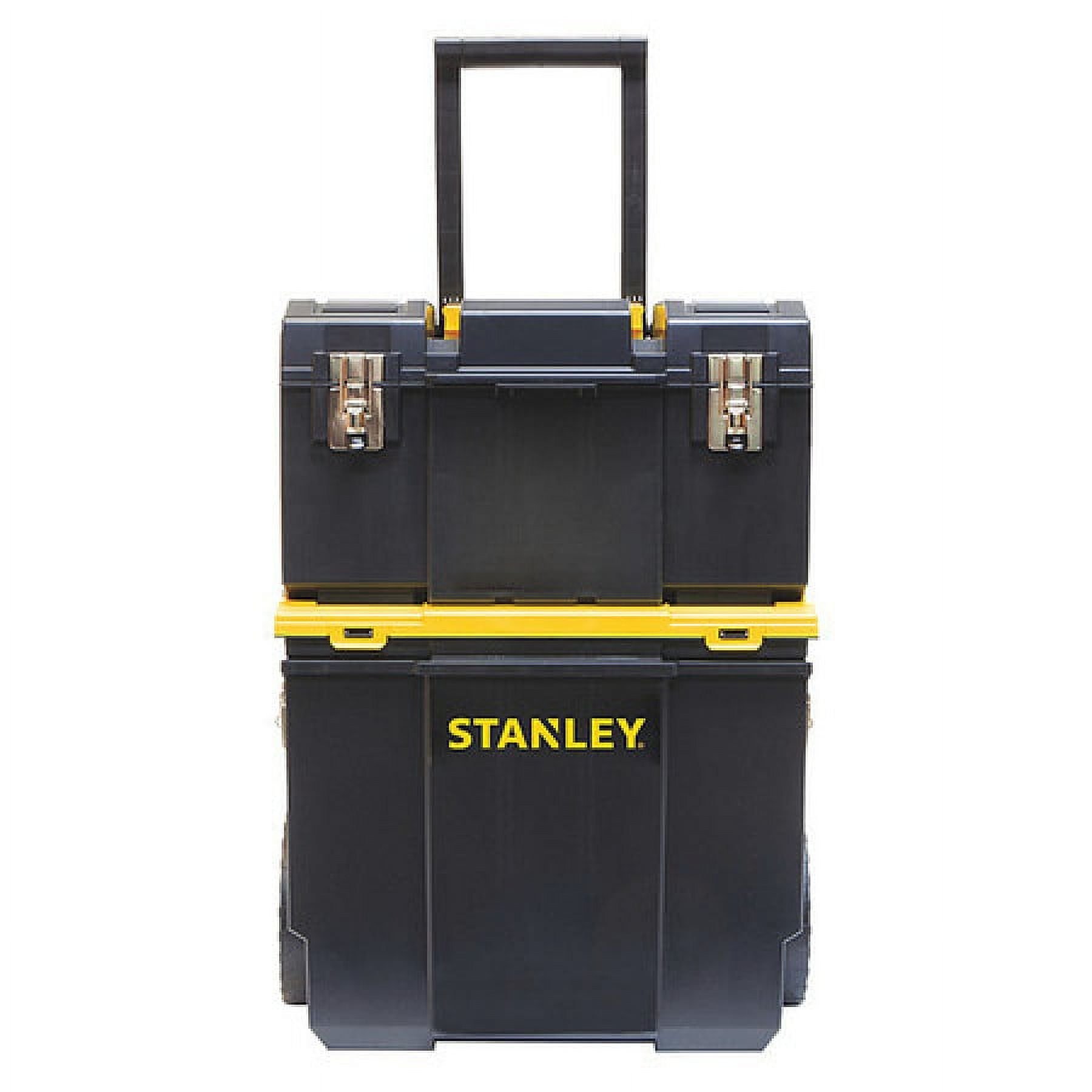 Stanley 3 in 1 Rolling Workshop, Black