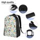 thumbnail image 5 of Balery Cartoon Dinosaur Mochila - Mochila Estilosa y Duradera para Laptop de 15 Pulgadas con Tela Oxford Impermeable, 5 of 8