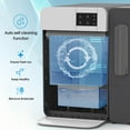 thumbnail image 6 of VECYS Nugget Ice Maker W/ Side Water Tank, 33LBS/Day Self-Cleaning, Grey, 6 of 8