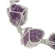 thumbnail image 3 of Pulsera tejida a mano con cristal de amatista, pulsera para mujer, joyería de piedra natural, pulsera trenzada ajustable, pulsera vintage, 3 of 7