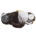 thumbnail image 3 of Pacific Giftware American Bald Sea Eagle Spiritual Realistic Decorative Glass Salt and Pepper Shakers Set with Resin Holder Stand, 3 of 6