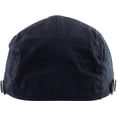 thumbnail image 4 of Solid Cotton Denim Gatsby Cap Mens Denim Hat Golf Driving Summer Cabbie Newsboy, 4 of 6