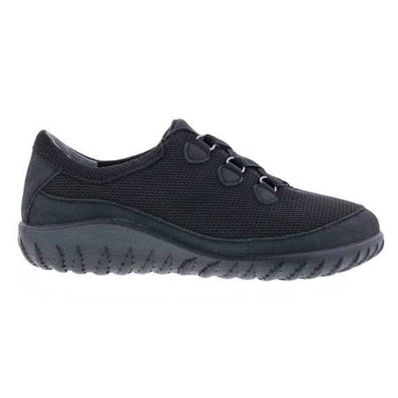 Drew Shine Women Casual Shoe In Black Mesh Combo