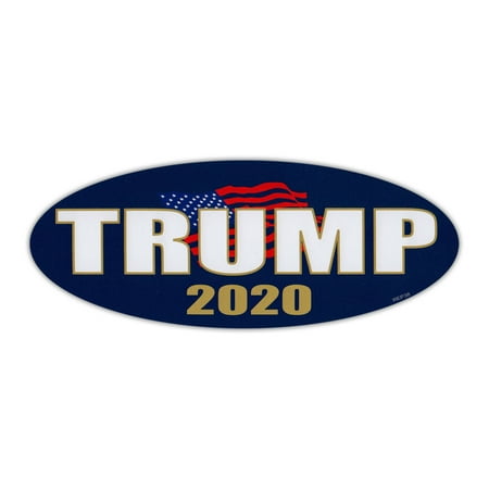 Obama For President Bumper Stickers - Oval Bumper Sticker - Donald Trump 2020 - Republican President - Political Campaign Decal - 7.75