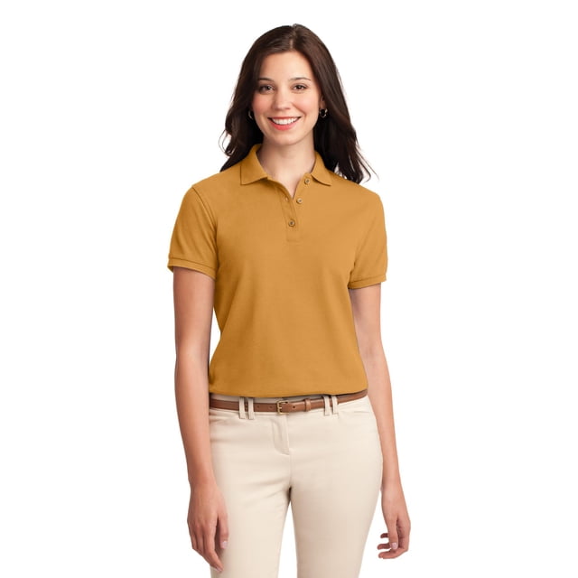 Polo Port Authority® Ladies Silk Touch™. L500 Autoridad Portuaria L500