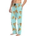thumbnail image 5 of FREEAMG Racoons Family Pattern Men's Pajama Pants Sleepwear Lounge Pajama Bottoms, 5 of 7