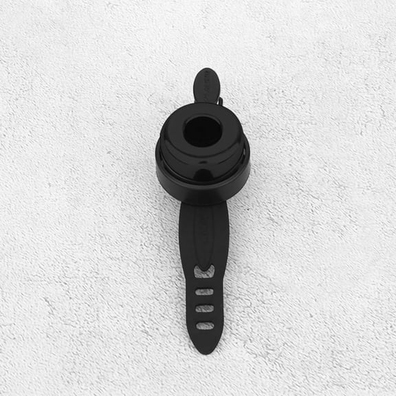 Raindrops Plastic Scooter Bell with Crisp Ringtone for Bike Use, Black, 2 Pieces - Easy Install Safety Accessory