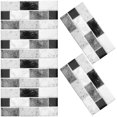 thumbnail image 1 of IFANLANDOR Self Adhesive Wall Stickers Oil Resistant Rectangular For Kitchen Backsplash 6Pack, 1 of 5