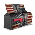thumbnail image 2 of Daiia Veterans Day1 Mailbox Cover , Magnetic Welcome Mailbox Wraps Post Letter Box Cover for Garden Yard Home Decor-21x18 in, 2 of 7