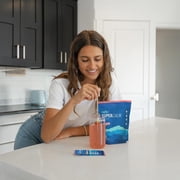 Nello Supercalm Drink Mix - Ashwagandha KSM 66, Magnesium Glycinate & L-Theanine Supplement - Ashwagandha Root Extract - Focus and Relaxation Support (20 Travel Packets) - Raspberry Lemonade