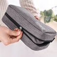 thumbnail image 2 of MesaSe Portable Hanging Travel Wash Bag Simple Solid Color Square Storage Bag for Schools and Offices, 2 of 6