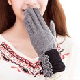 thumbnail image 1 of Ganfancp Invierno Ciclismo Esquí Outdoor Guantes Guantes Telefingers Guantes Calientes Rebajas Hoy Liquidación 2 Guantes, 1 of 1