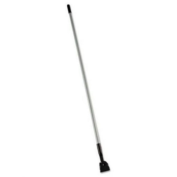 Rubbermaid Commercial Products Snap-on Fiberglass Dust Mop Handle, 60", Gray and Black