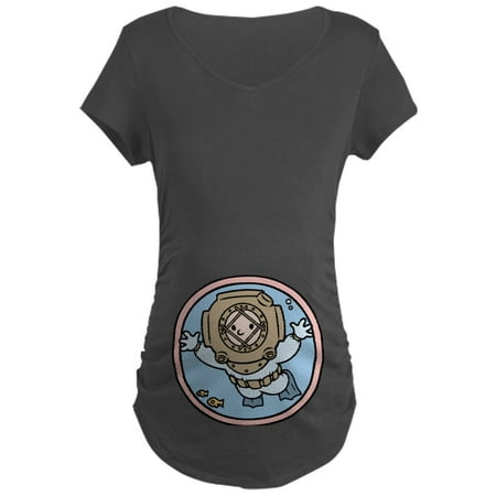 

CafePress - Mini Diver Maternity Dark T Shirt - Maternity Dark T-Shirt
