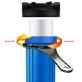 thumbnail image 5 of Geekpure 20 Inch Whole House Water Filter Housing-1"NPT Bras Port-Fit 4.5"x 20" Filter, 5 of 7