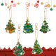 thumbnail image 3 of 5pcs diamantes pintura llavero arte manualidades DIY llavero Navidad para decoración de Navidad, 3 of 9