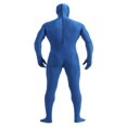 thumbnail image 3 of Traje de Spandex Elástico de Cuerpo Completo Ropa Zentai con Cremallera en Espalda Accesorio de Disfraces azul Macarena Spandex Bodysuit, 3 of 6