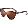 thumbnail image 1 of FEISEDY Classic Cateye Polarized Sunglasses for Women 100% UV Protection B2512, 1 of 6