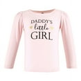 thumbnail image 5 of Hudson Baby Infant Girl Long Sleeve T-Shirts, Girl Daddy, 18-24 Months, 5 of 5