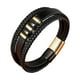 thumbnail image 1 of Brazalete Sunnimix Pulseras anchas de puño Cuero para Hombre, 1 of 7