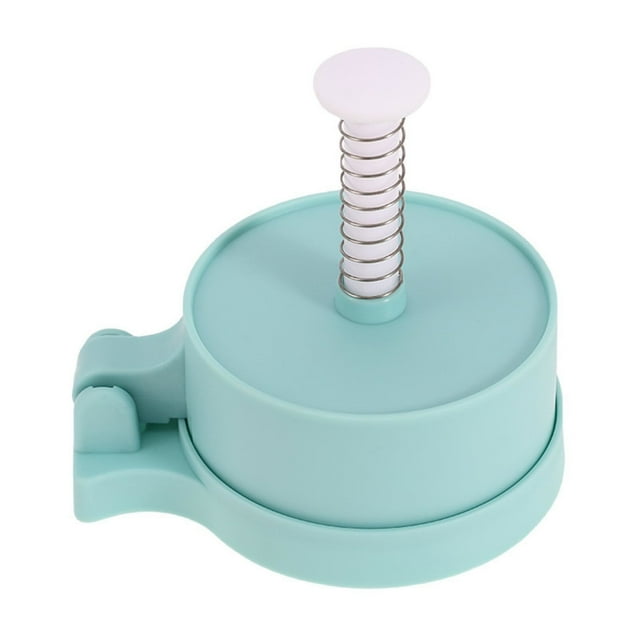 Adjustable Burger Patty Maker, Non-Stick Plastic Kitchen Gadget, for BBQ Grilling, Makes 1/4-1 1/2 Inch Thick Patties