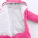 thumbnail image 5 of Cowsor Newborn Baby Bear Outfit Girls Boys Winter Fleece Clothes Hooded Romper Set, 5 of 7