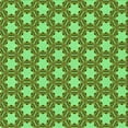 thumbnail image 1 of Ahgly Company Machine Washable Indoor Square Transitional Green Area Rugs, 6' Square, 1 of 7