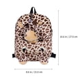 thumbnail image 2 of COMPUKAS 1pc Kids Backpack Girls Polyester Leopard Casual Satchel Carrying Towels and Other Items, 2 of 7