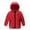 Red, variant on Edvintorg 2-6Y Boy Winter Jacket Solid Long Sleeve Hooded Casual Down Coat Outwear Padded Cotton Clothes Kids Boys Coats Children Outerwear With Zipper