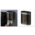 thumbnail image 4 of Portavasos de papel desechable, dispensador de agua automático, portavasos, hogar, oficina, ahorro de espacio, estante de almacenamiento de vasos mont , Doble Verde Doble perfecl dispensador de portavasos, 4 of 8