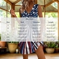 thumbnail image 3 of Erwazi Summer Dresses for Women 4th Of July Printed Crew Neck Sleeveless Ankle Length Dress Celebrations Outdoor Parties Activities Casual Dresses, 3 of 6
