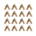 thumbnail image 1 of EeaseMX 50 bisagras cilíndricas de resorte resistentes de 5 x 30 mm, bisagras metálicas creativas para joyero (doradas), 1 of 6